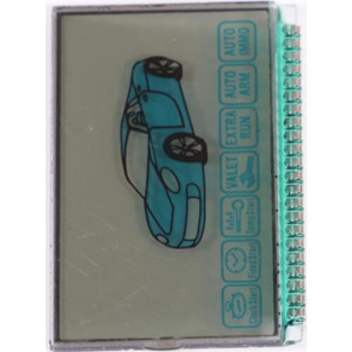 CENMAX ST-8A Russian LCD remote control for CENMAX ST8A 8A LCD keychain car remote 2-way car alarm system