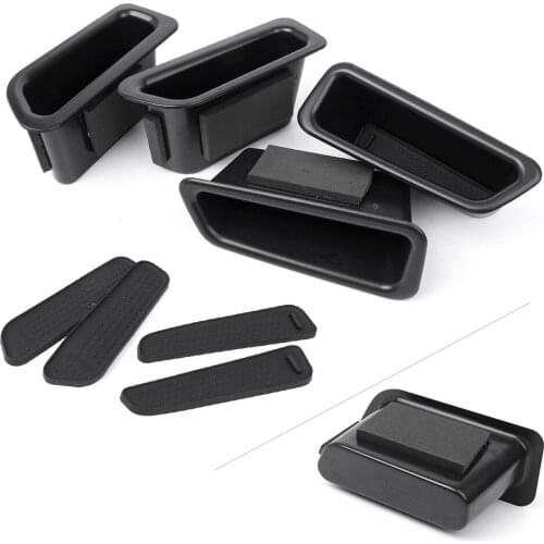 Car Styling Door Storage Box Handle Armrest Container Phone Bin Cup For Volvo XC60 2009 2010 2011 2012 2013 2014 2015 2016 2017