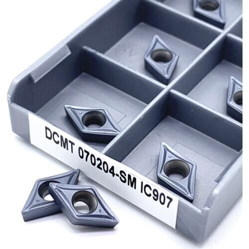 Lathe Blade DCMT070204 SM IC907/908 Internal Turning Tool CNC tool parts Carbide Insert Turning Tools Blade Cutter инструменты