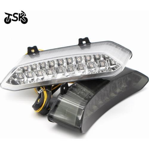 Motorcycle Tail Light Integrated Turn Signals Brake Lamp For YAMAHA YZF R1 YZF-R1 2002 2003 Motorbike Tail Turn Flasher lamp