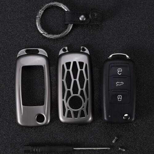 Car Key Case shell For Volkswagen Passat CC POLO Golf tiguan Gol CrossFox Plus Eos Scirocco Beetle For Skoda Octavia