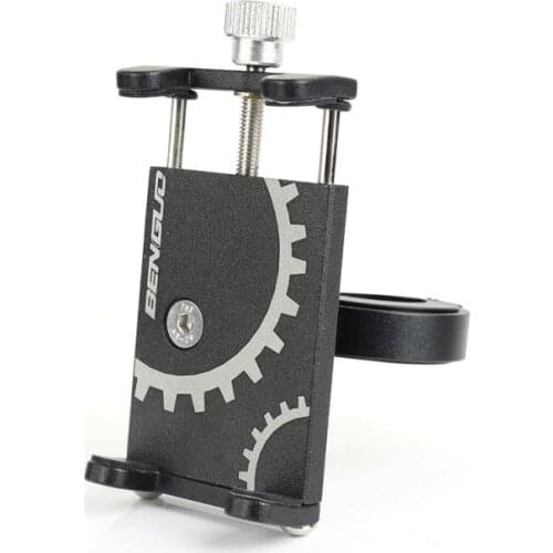 Mountain Road Bike Phone Holder Anti-slip Bicycle Handlebar 3.5-6.5 Inches Cell Phone Holder Outdoor GPS Riding Phone Bracket