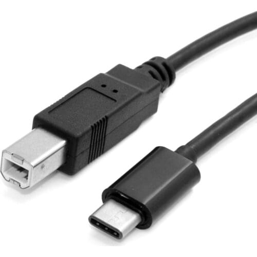 USB3.0 USB-C Printer cable Type-c to USB2.0 B male cable for printer scaner and hardisk 1m