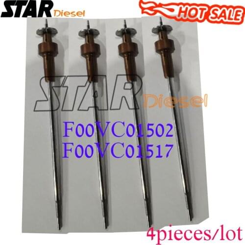 4PCS Valve Assembly F00VC01502 F00VC01517 Injection Control Valve F 00V C01 502 F 00V C01 517