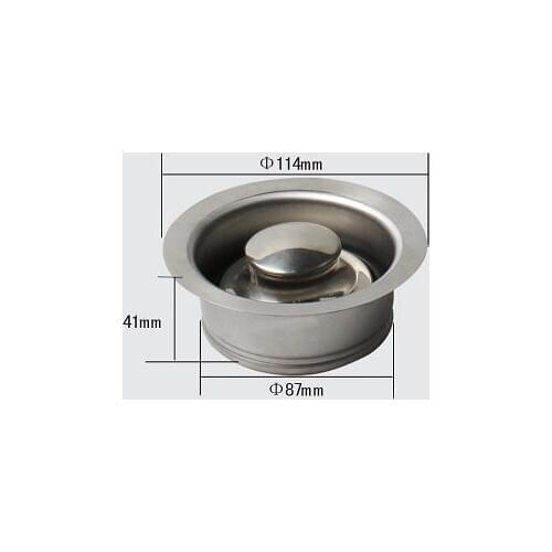 Circular Garbage Disposer Accessories Interface, Sink Connection Seat 114mm