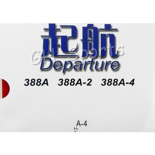 Dawei Departure 388A-4 Pips in Table Tennis Rubber With Sponge
