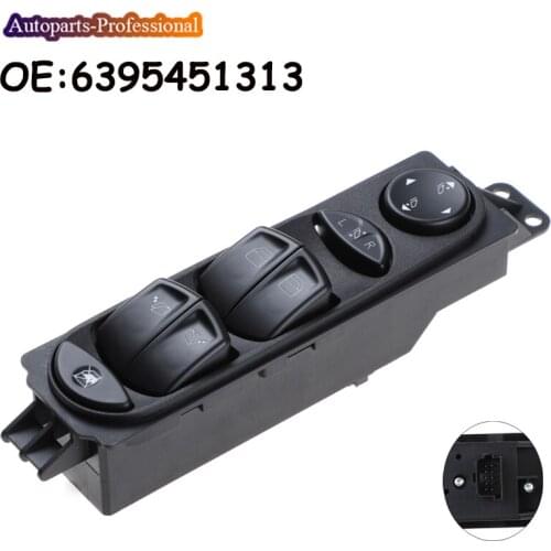 New Electric Window Switch Master Window Control Switch For Mercedes-Benz Viano Wieland W639 2006-2012 6395451313 A6395451313