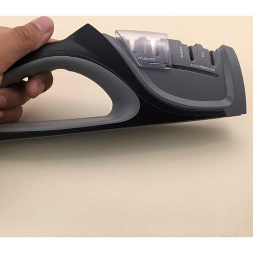 New style sharpener Emery grit sharpener Four-stage opening blade professional fixed anti-skid function Four-in-one sharpener