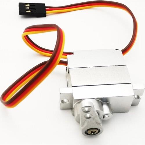 Upgrade Metal Gear Servo + Metal Arm for MN D91 WPL B1 B14 B16 B24 C14 C24 B36 1:16 Truck 4WD RC Crawler