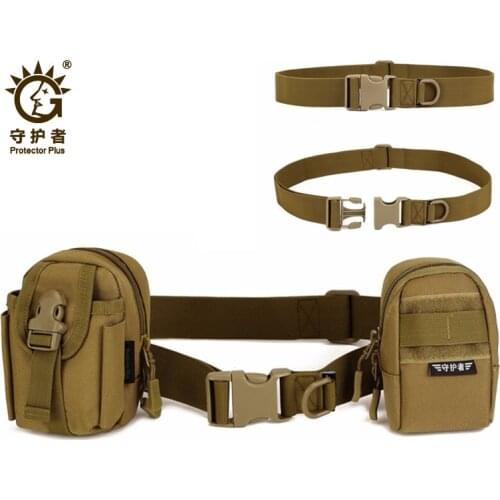 Protector Plus Adjustable Tactical Belt Buckle Tactical Bag Waistband Military Rescue Useful Tool Series In Multiple Pockets