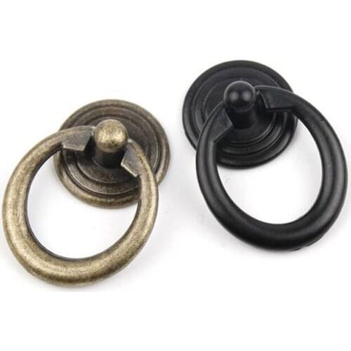 Wardrobe Cupboard Pull Handles Retro Metal Antique Kitchen Drawer Cabinet Door Handle Furniture Knobs