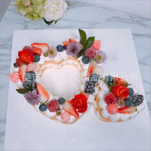 Heart Star Cake Mold Cake Decorating Tools Birthday Cake Design Bakeware Pastry Tools 4/6/8/10/12/14inch PET Reusable