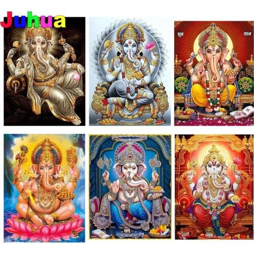 Fantasy God Ganesha Buddha Statue Diamond Mosaic full square drill Diy diamond painting 5d diamond mazayka embroidery home Art