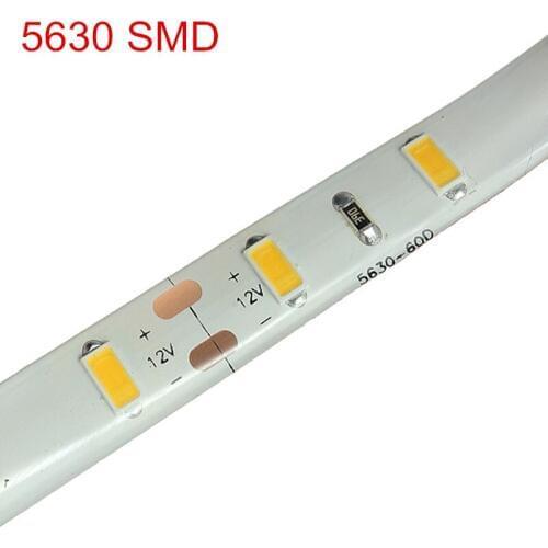 LED Strip 5630 DC12V Flexible LED Light 60 LED/m 5m/lot Warm White / White / Cold White / Red / Green / Blue