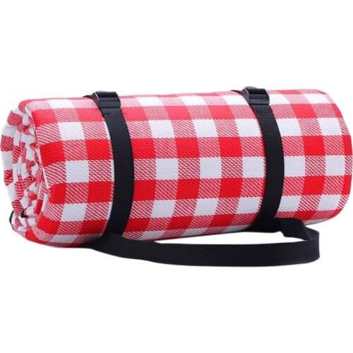 Picnic Cloth Fold Pad Soft Blanket Outdoor Folding Waterproof Blanket Camping Beach Plaid150cm200cm