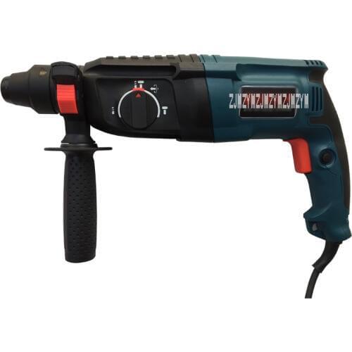 Z1A-BR-26SE 800W 3 Operating Modes Electric Rotary Impact Hammer Drilling Machine Household Concrete Bricks Wall Working Power
