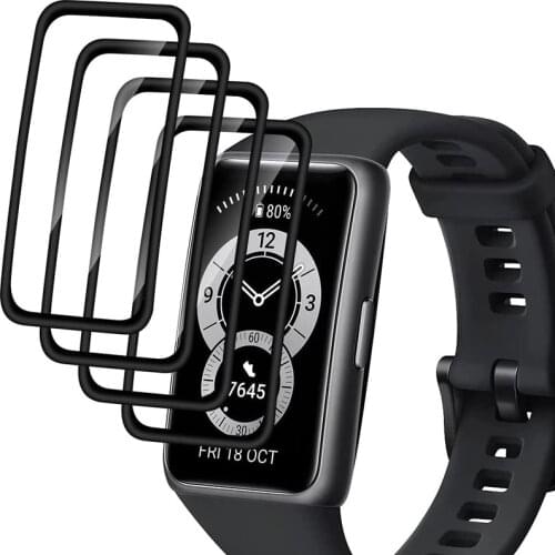 3D Protective Film for Huawei Band 6 Pro 3D Curved Edge Film for Honor Band 6 Wristband Soft Full Screen Protector film