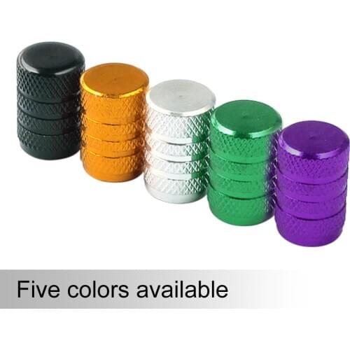 4x Aluminum Air Pressure Valve Cap Tire Wheel Rims Stem Valve Cap Tyre Cover Car Truck Cap