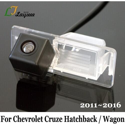 Car Rear view Reverse Camera For Chevrolet Holden Cruze Hatchback Wagon J300 2011~2016 / RCA HD Auto Backup Parking Camera Set