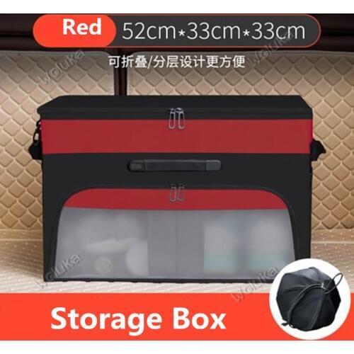 Car storage box folding layered trunk car tail box storage box storage box car supplies CD50 Q03