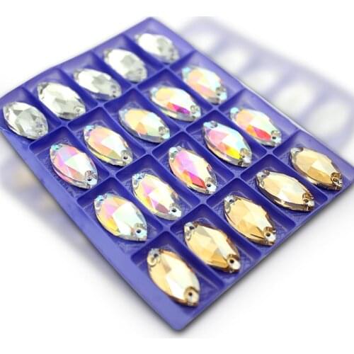 Free Shipping!Horse Eye Sew On Stone Glass Rhinestone Jewelry Findings Garment Accessory Diy Supplies