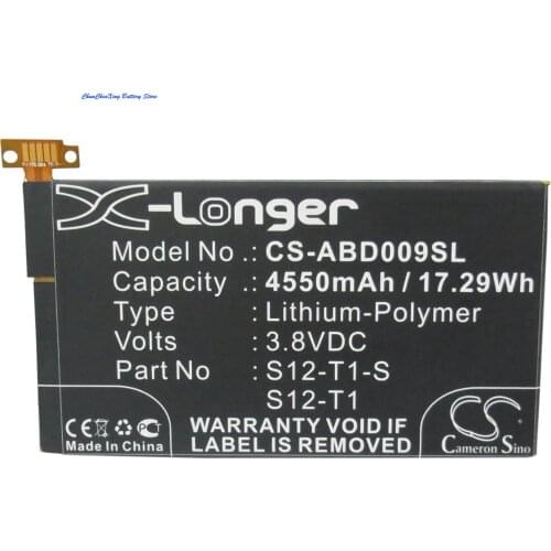 Cameron Sino 4550mAh Battery 26S1004-A, 58-000043,S12-T1,S12-T1-L,S12-T1-S for Amazon C9R6QM, Kindle Fire HDX, Kindle Fire HDX 7