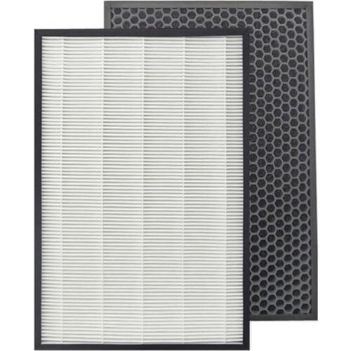 For Sharpe KC-D61R HEPA filter 43*23.5*2.8cm+Actived Carbon Filter 43*23.5*1cm