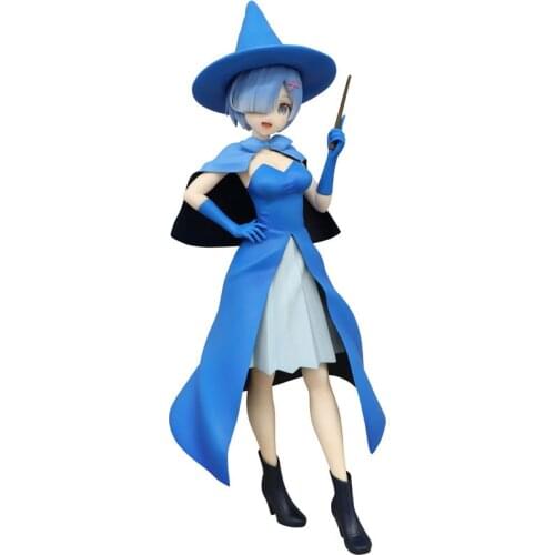 21Cm Original Re:Zero Kara Hajimeru Isekai Seikatsu Rem Nemurihime PVC Action Figure Collection Toys For Kid Gifts