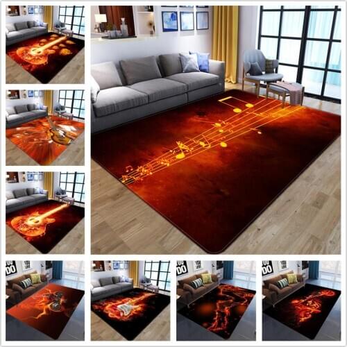 Cartoon Flame 3D Printed Carpets for Living Room Bedroom Area Rug Kids Play Area Rug Childrens Room Decor Carpet Baby Crawl Mat