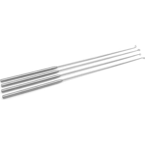 Neurosurgery microsurgery curettes, circular curettes, ear, nose, and throat curettes, brain plastic surgery instruments