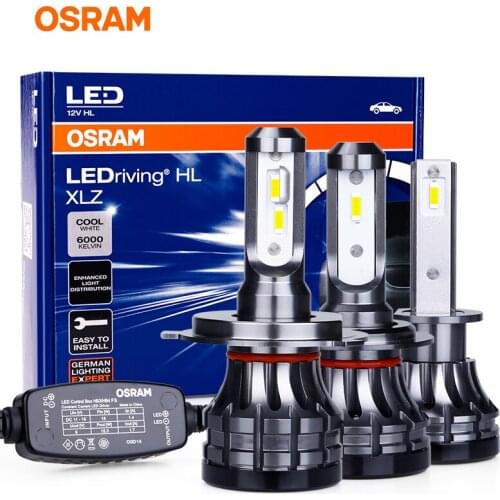OSRAM лед лампы для авто h4 LED hb3 h7 led Headlight car light bulb lamp H11 H8 H16 HB2 HIR2 H1 LED 9012 9005 9006 HB4