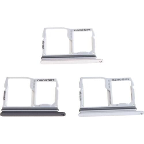 3 Colors Optional Metal SIM Card Tray Slot Holder + Micro SD Memory Sim Holder Adapter For LG G6 US997 VS988