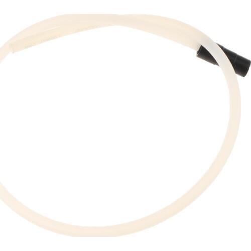 Soft Polyurethane Air Fuel Gas Line Tube Hose With Fitting 10X7.5x90mm White