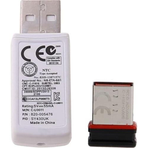 New Usb Receiver Wireless Dongle Receiver USB Adapter For Logitech Mk270/mk260/mk220/mk345/mk240/m275/m210Mouse Keyboard Connect