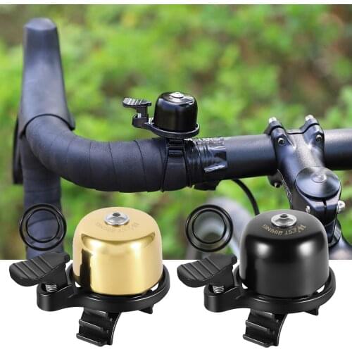 New Bicycle Bell Alloy Mountain Road Bike Horn Sound Alarm For Safety Cycling Handlebar Metal Ring Bicycle Call Bike Accessories