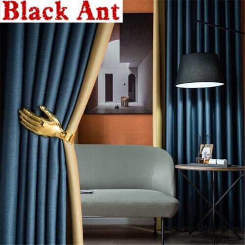 Modern High Shading Curtain For Living Room Jacquard Sheer Curtain Bedroom Window Blinds Drape Window Treatment X-JD819