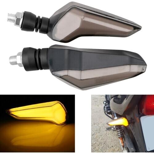 Cafe Racer Accesorios Motorcycle LED Driving Light Turn Signal Lamp Motorcycle Lighting Motorbike Chopper Indicators Universal