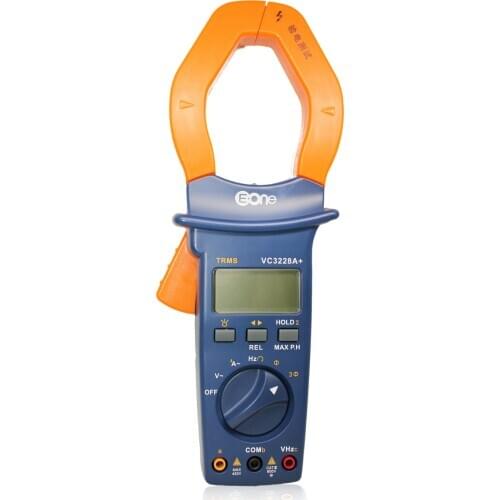 VC3228A+ Multimeter Three-phase True RMS Data hold Power clamp meter with clamp light