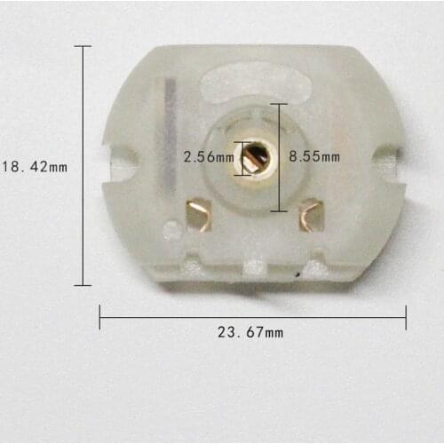 Car Door Lock Motor Rear Bearing Cover Carbon Brush Worn Replacement Part