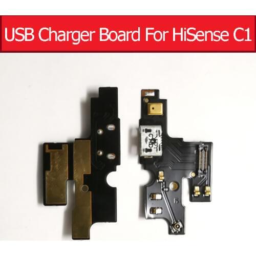 USB Port Charging Board With Microphone For HiSense C1 USB Charger Jack Port Connector Board Flex Cable Work Good