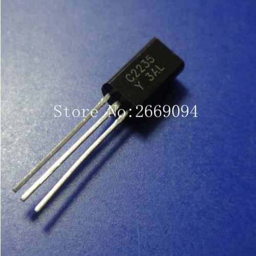 20PCS C2235 2SC2235 TO-92L NPN 0.8A 120V new original