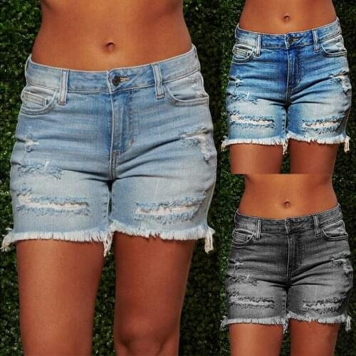 2021 Summer Fashion Denim Shorts Women Boyfriend Style Womens Short Pants Loose Denim Shorts Streetwear Shorts