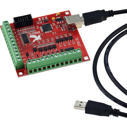 3PCS/SET 1PCS MACH3 Breakout board +1PCS USB Wire+1PCS CD CNC USB 100Khz 4 axis interface driver motion controller driver board