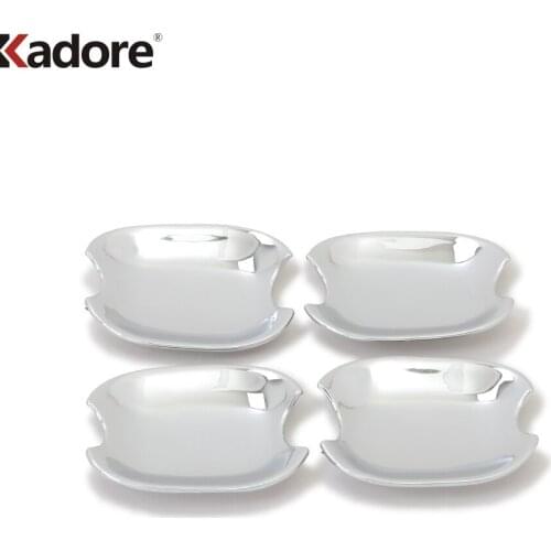 Side Door Handel Cup Bowl Cover Trim For Toyota Camry 2007 2008 2009 2010 2011 Highlander 2008-2012 Chrome Car Accessories 4pcs