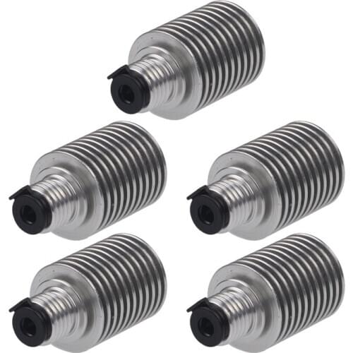 5 PCS for V6 HeatSink Extruder Radiator 1.75mm for V6 Extruder with Threaded Radiator 3D Printer Parts