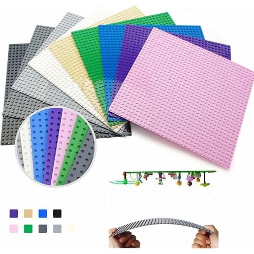 DIY Baseplate 32*32 Toys Compatible for Lego Brick Toy Dots Base Plate Size 25*25cm