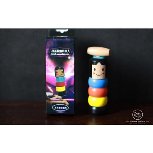 Free shipping 1set Immortal Daruma by PROMA Magic Tricks Close Up Street Stage Magic Props Comedy Mentalism Fun Toy Accessory