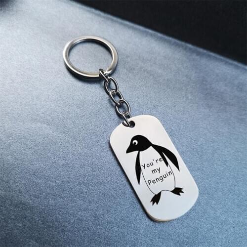 You're My Penguin Keychain Penguin Keyring Romantic Gift Anniversary Gift Valentines Day Gifts For Boyfriend Girlfriend Husband