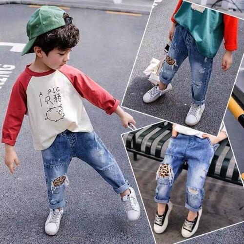 Baby jeans solid color girls jeans spring autumn jeans baby girls casual style toddler girl clothes