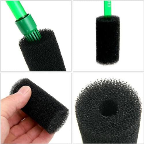 Sponge Aquarium Filter Protector Cover For Fish Tank Inlet Pond Black Color Foam Aquatic Filters Protective Accessories